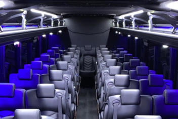 Jackson Charter Bus Interior