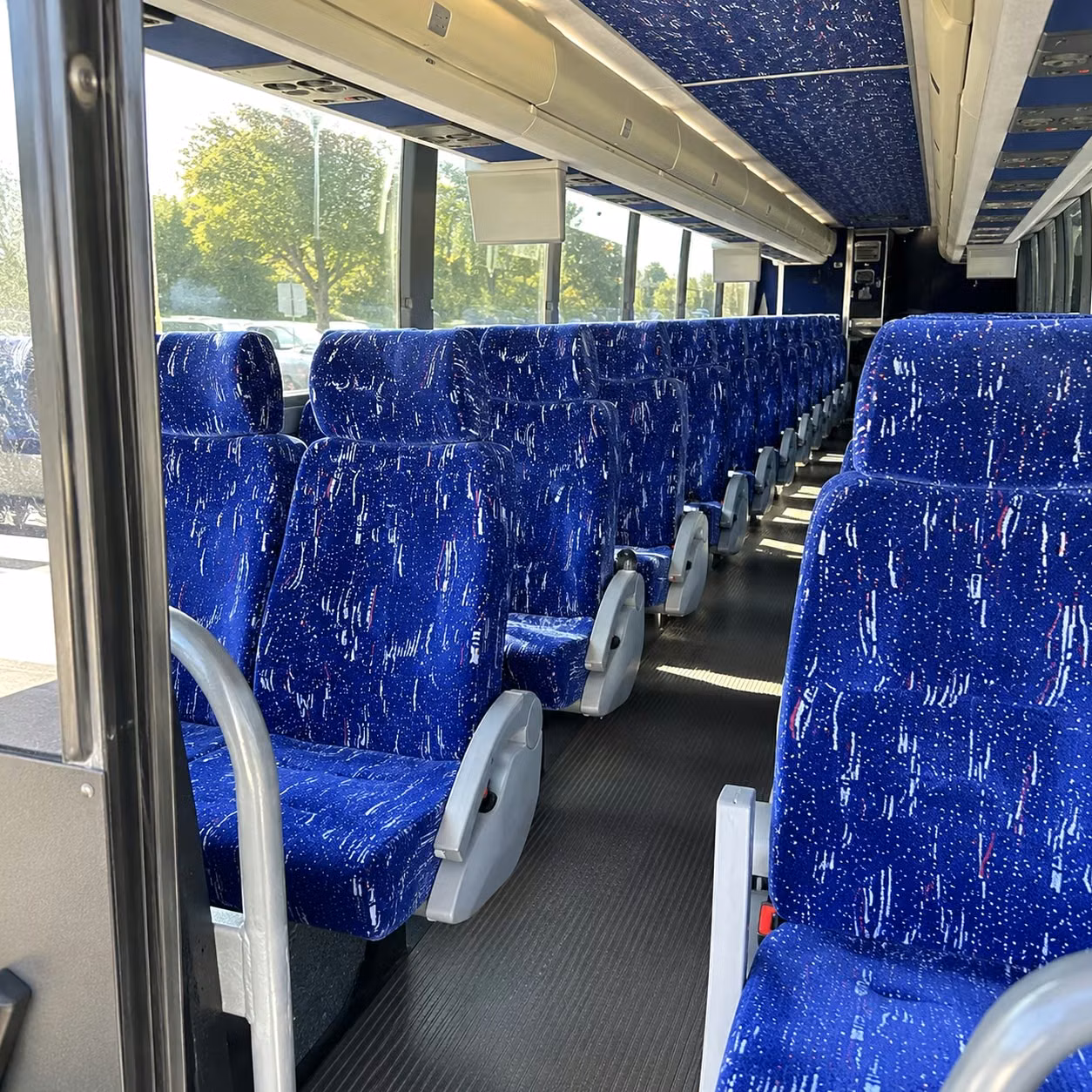 jackson charter bus interior