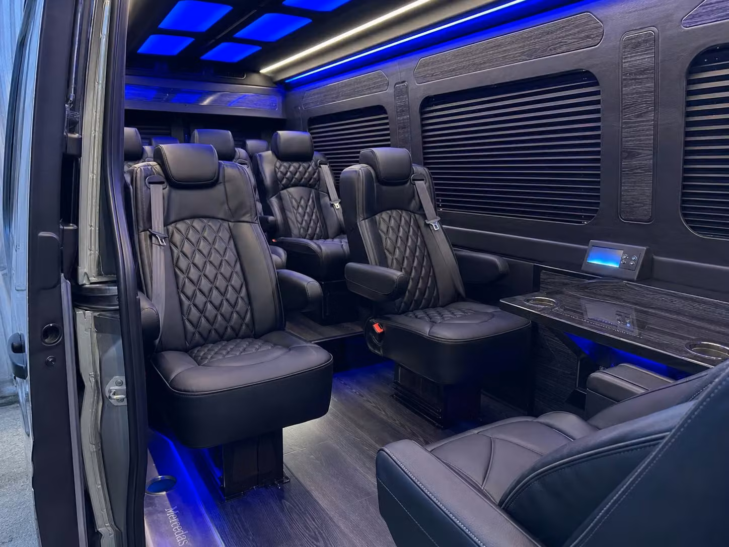 sprinter van transportation for groups and events across jackson